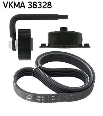 Kit de courroie d'accessoire (Courroie d’alternateur) SKF VKMA 38328